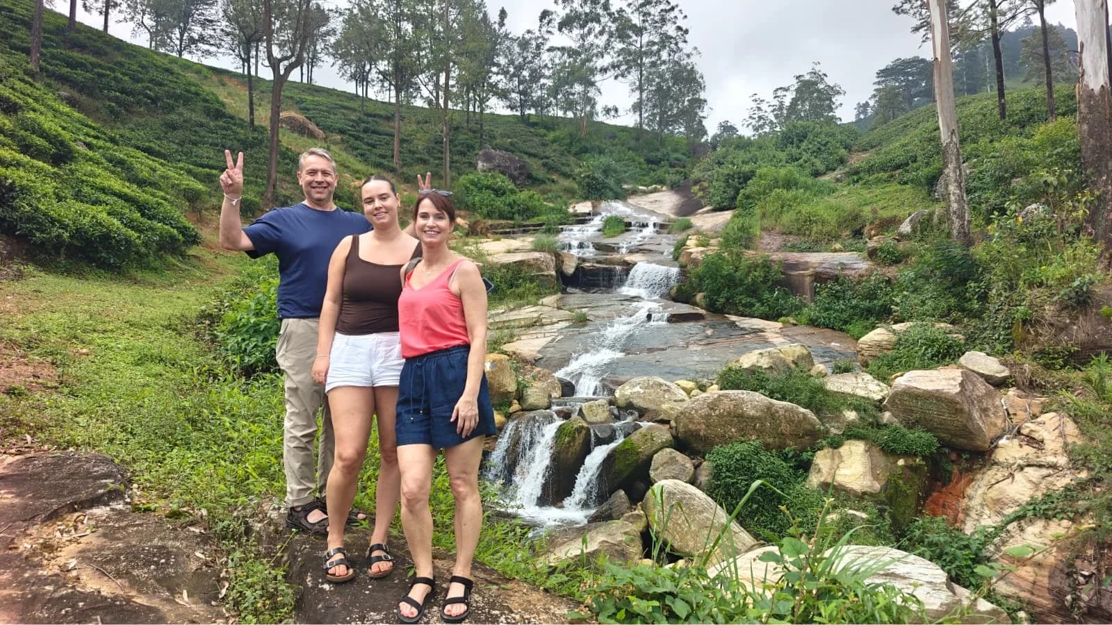 A Stop by the Stream, Tea Country
